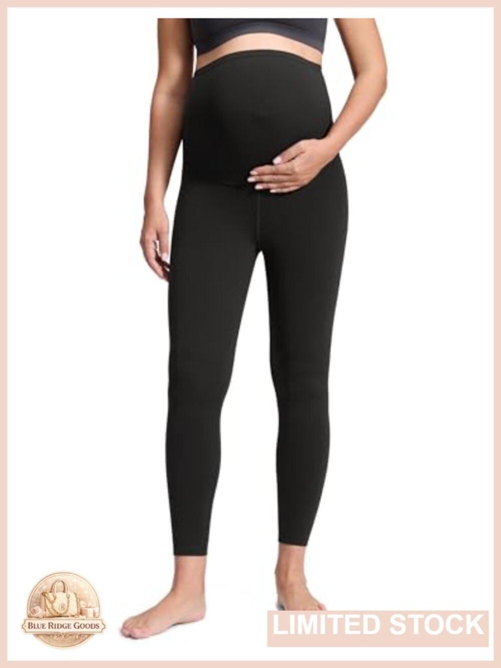 Maternity Leggings 25" High Rise Butterluxe Yoga Lounge Pregnancy Postpartum